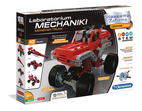 Clementoni Mechaniki Monster Truck 8 År Sort Rød Clementoni Mechaniki Monster Truck 8 År Sort Rød