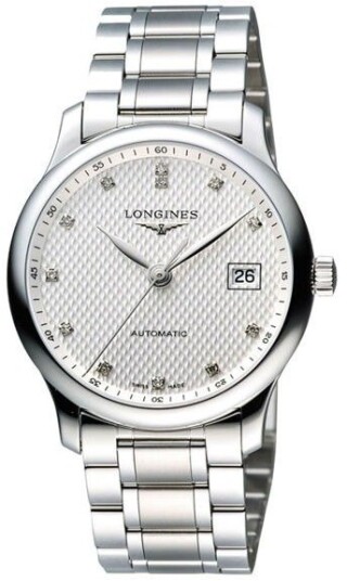 Longines Herreklokke L2.793.4.77.6 Master Sølvfarget/Stål Ø40 mm