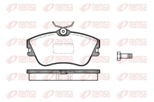 Bremseklosser REMSA 0480.00