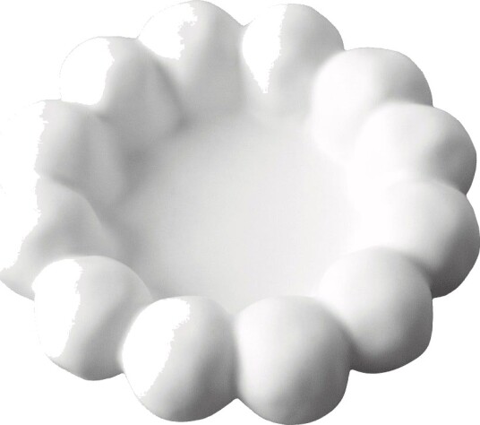 Dbkd Bright Plate Stearinlysfat Ø17 cm Hvit Dbkd Bright Plate Stearinlysfat Ø17 cm Hvit
