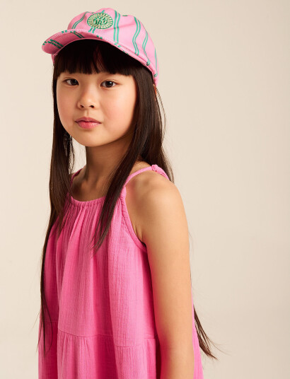 TUMBLE "N DRY Tnd Stripe Cap - Pink - ONE SIZE TUMBLE "N DRY Tnd Stripe Cap - Pink - ONE SIZE