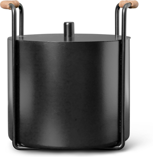 Ferm Living Port opptennings og askebøtte Black Ferm Living Port opptennings og askebøtte Black