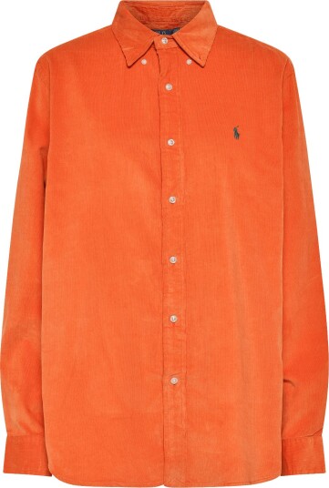 Polo Ralph Lauren Custom Fit Corduroy Shirt COLLEGE ORANGE W XL