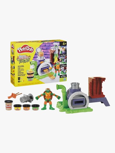 Play Doh Teenage Mutant Ninja Turtles Slice & Blast Pizza Playset