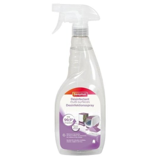 Beaphar Multi Surface Desinfeksjonsspray 750Ml Beaphar Multi Surface Desinfeksjonsspray 750Ml