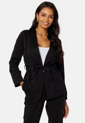 Happy Holly Alessi Kimono Jacket Black 48/50