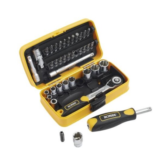 Ironside 748659 Pipenøkkelsett 38 deler, 1/4 ", Håndverktøy