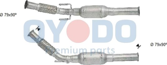Oyodo 20N0045-OYO Katalysator