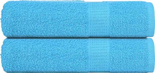 vidaXL Badehåndklær FROGN 2 stk turkis 100x150 cm 360 gsm vidaXL Badehåndklær FROGN 2 stk turkis 100x150 cm 360 gsm