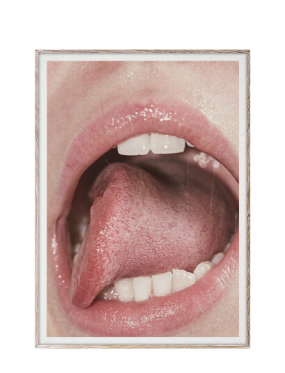 Paper Collective Lips 30X40 - Multi/patterned - 30X40CM