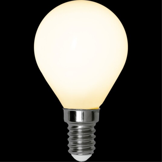 LED pære E14 P45 Opak filament RA90 3 trinns minne
