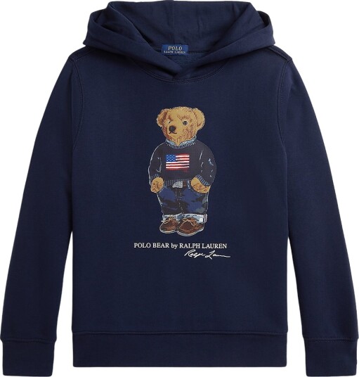 Polo Ralph Lauren Cruise Navy Core Bear Collegegenser L/14 16 år