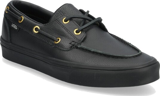 VANS 2 Eyelet Boat Shoe Black 36.5 VANS 2 Eyelet Boat Shoe Black 36.5