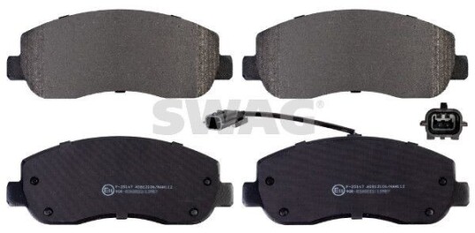Bremseklosser SWAG 60 91 6845
