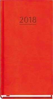 Lommebokkalender 90X165, Rød (T-231V-C) Lommebokkalender 90X165, Rød (T-231V-C)