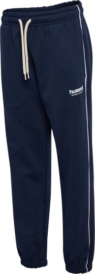 Hummel Hmljr Loose Sweatpant Piping - Navy - 104