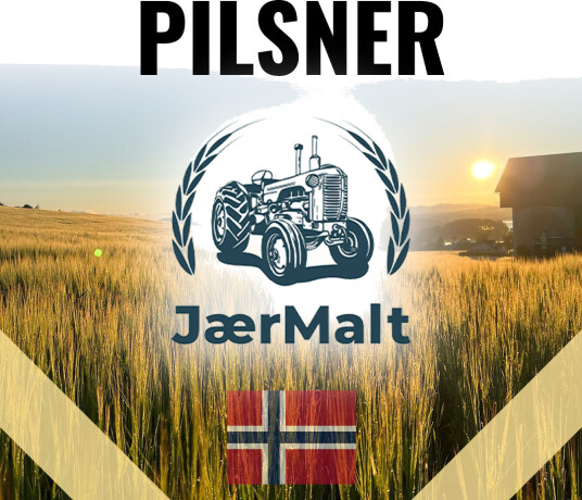 Jærmalt Pilsner Malt 1 kg Hel 3-3,5 EBC Jærmalt Jærmalt Pilsner Malt 1 kg Hel 3-3,5 EBC Jærmalt
