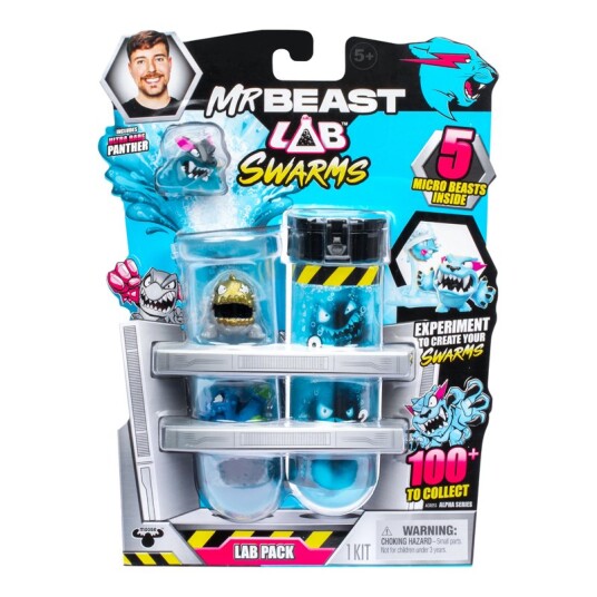 Beast Lab MrBeast Lab Swarms Figurer 5 Pakk Beast Lab MrBeast Lab Swarms Figurer 5 Pakk