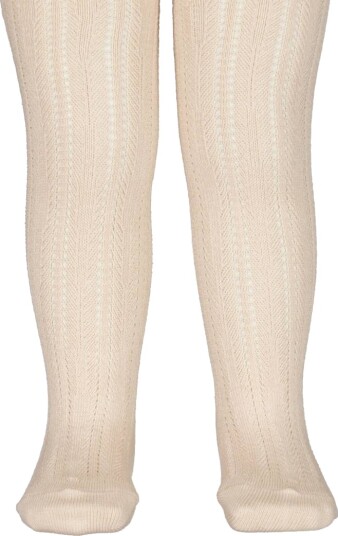 Marmar Socks & Tights Tights Pointelle Tights Moon (92/98 (2 3 år))