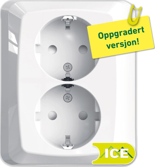 Etman Stikk Innfelt m/j Dobbel V5 Scala Ice