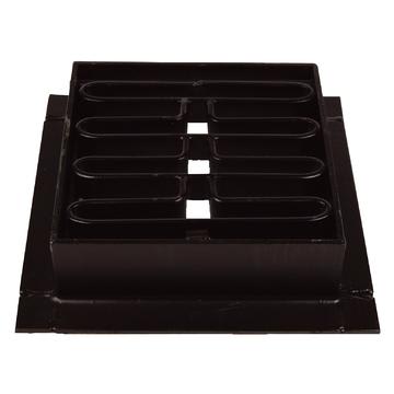 Duco fast karm m/rist til 315 mm oppføringsrør, 130 mm, 40 tonn - sort