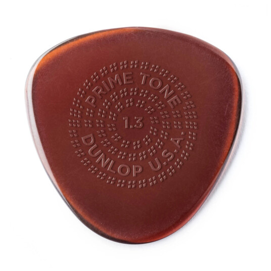 Dunlop Primetone Semi-Round Grip 1.3mm 3 Pick Pack