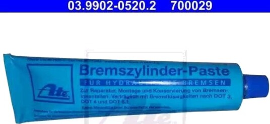 ATE 03.9902-0520.2 Pasta, bremse- / hydraulikkdeler ATE 03.9902-0520.2 Pasta, bremse- / hydraulikkdeler