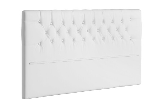 Sengegavl Celinda 140 cm Kunstlær Hvit