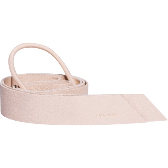 Corinne Leather Band Long Cream Corinne Leather Band Long Cream