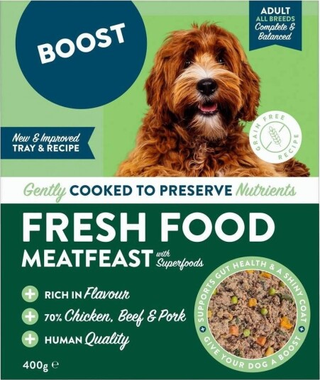 Boost Fresh Meatfeast 400G