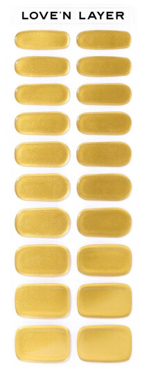 Love'n Layer Love Note Metallic Shiny Gold Love'n Layer Love Note Metallic Shiny Gold