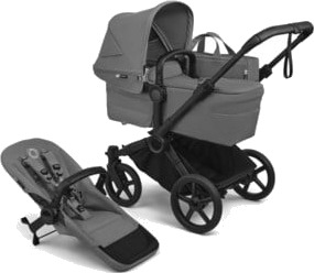 Bugaboo Donkey 6 Moongrey Bugaboo Donkey 6 Moongrey