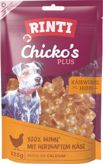 Rinti Chicko Plus Osteterninger 3 X 225 G