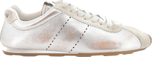 Miu Miu, Dame, Sko, Hvit, 38 1/2 EU,