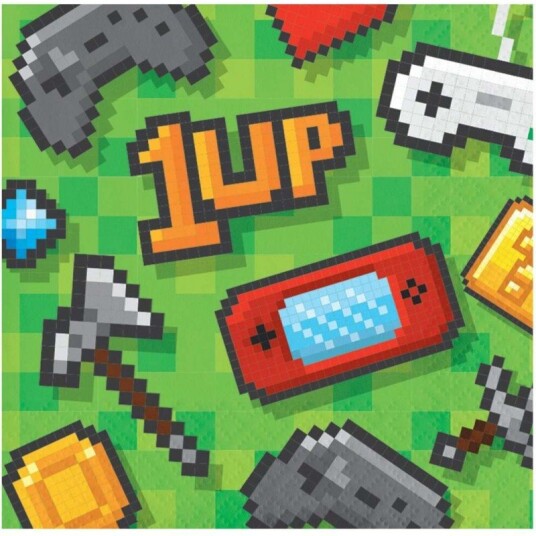 Gaming Servietter – 16pk Gaming Servietter – 16pk