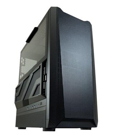 LC Power Gaming 900B Lumaxx Gloom - Kabinett - Tower - Svart