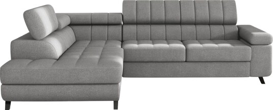 Amshyttan Sofa med Sjeselong 3 seter Grå