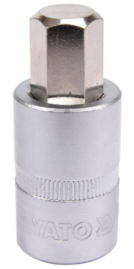 Yato Sekskantsokkel 1/2" H14 55 mm Krom-Vanadium Håndverktøy