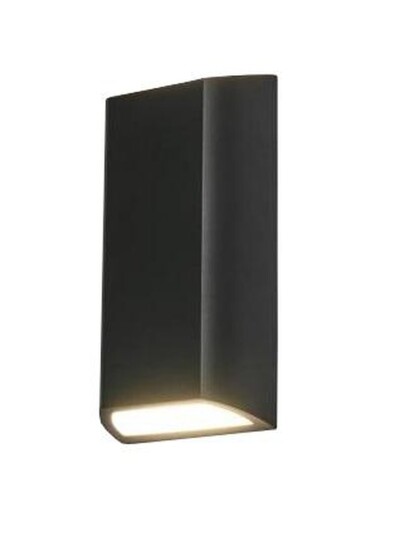 Nordesign Nemi vegglampe utendørs opp/ned 2x4W IP65 3000K dimbar - Grafitt grå