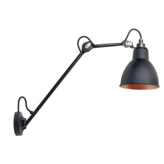Lampe Gras N104 Vegglampe Sort/ Sort/ Kobber – DCWéditions Lampe Gras N104 Vegglampe Sort/ Sort/ Kobber – DCWéditions