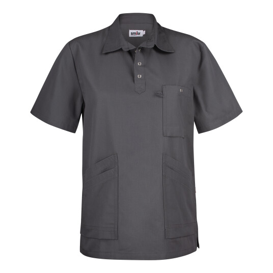Smila Workwear Alex-skjorte grafitt 1 stk SBG-70103-97 XXS