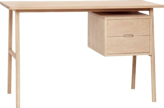Hübsch Architect Skrivebord, Eikefiner, 120x57 Unoliving