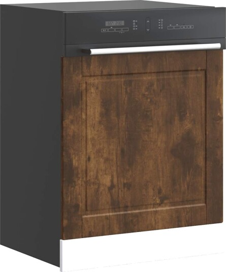  Oppvaskmaskin panel Porto røkt eik 60x1,5x67 cm konstruert tre 8721158424884