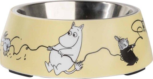 Moomin For Pets Matskål (M Gul)
