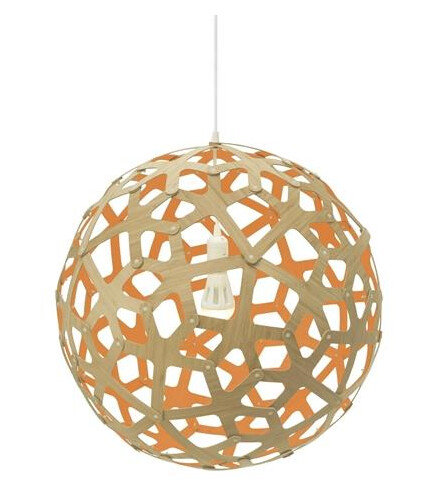 David Trubridge Korall Taklampe Ø80 Oransje David Trubridge Korall Taklampe Ø80 Oransje