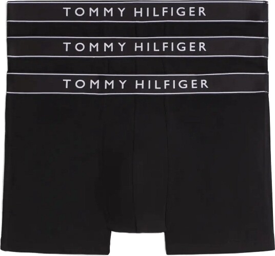 Tommy Hilfiger 3 Pack Cotton Trunk Black XXL