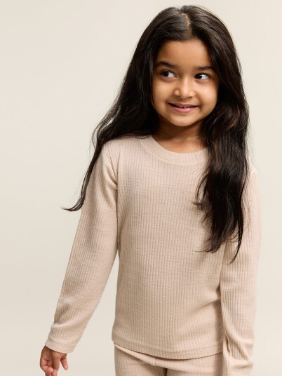 Gullkorn Chalk Ulltrøye Beige 116