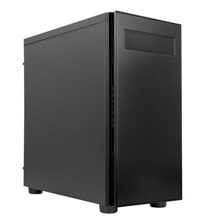 Chieftec Hawk Midi Tower Kabinett - Svart - ATX/Micro-ATX