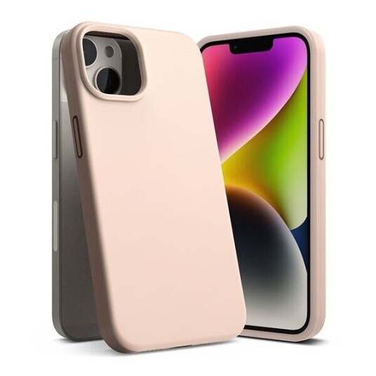 Ringke Mobildeksel til Apple iPhone 14 Plus 6,7" Silikon Rosa Sand