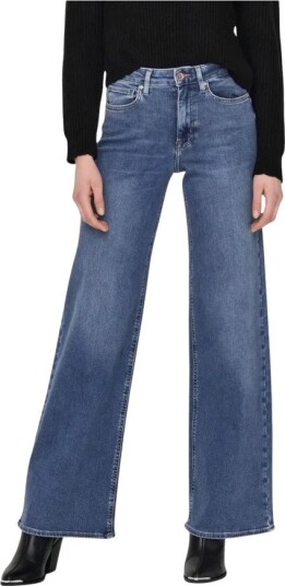 ONLY Madison Blush HW Wide Denim Medium Blue Denim XL/32 ONLY Madison Blush HW Wide Denim Medium Blue Denim XL/32